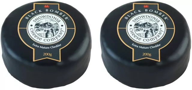 Snowdonia Cheese Gift Box Containing 2 x 200g Black Bomber Truckles