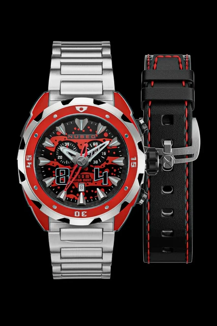 Nubeo Swell Swiss Movement Automatic Watch