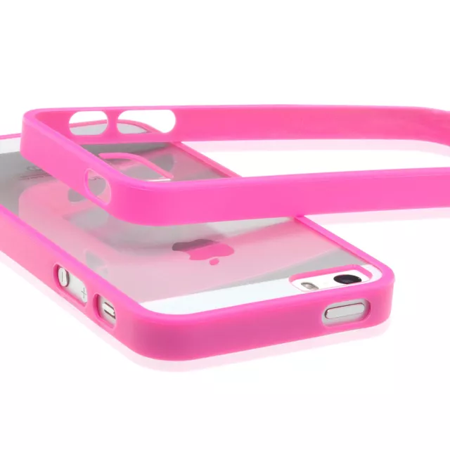 Funda para Móvil de Cubierta Protección Tazón Fuente Parachoques IPHONE Se 5S 5