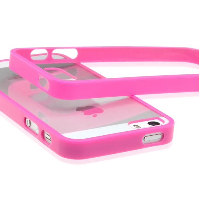 Handy Hülle Case Handy Tasche Schutz Cover Bumper Schale für iPhone SE 5S 5