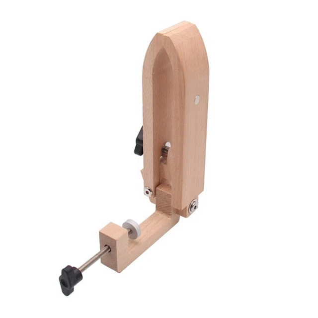 1X(Handgenähte Holzklemme verstellbare Klemmtischplatte drehbar faltbar6915