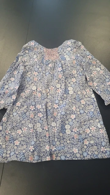 Girls Long Sleeved Mothercare Dress Aged 2-3 Years