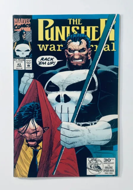 The Punisher War Journal 1992 Marvel Comics Vol 1 Issue #43 June Stan Lee