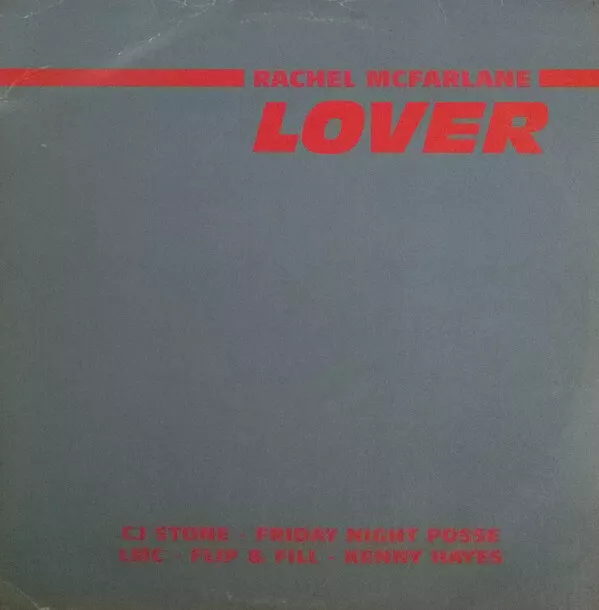 Rachel McFarlane - Lover - Used Vinyl Record 12 - G12198A