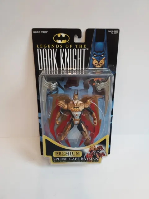 Spline Cape Batman Figure Legends of The Dark Knight #63817 New 1996 Kenner