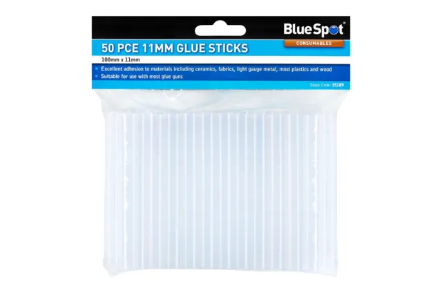 Blue Spot Tools - 50 PCE 11mm Glue Sticks