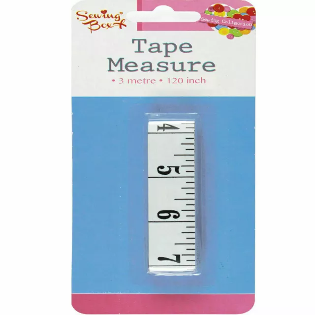 120 Body Measuring Ruler Sewing Cloth Tailor Tape Measure Seamstress Soft  Flat