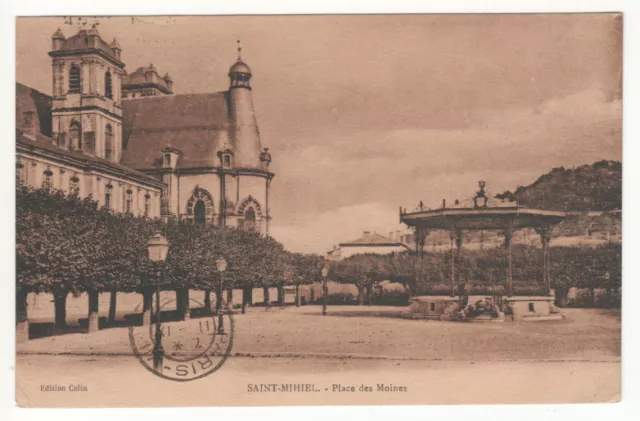 Cpa 55 - Saint-Mihiel: Place Des Monines (Meuse) - Written