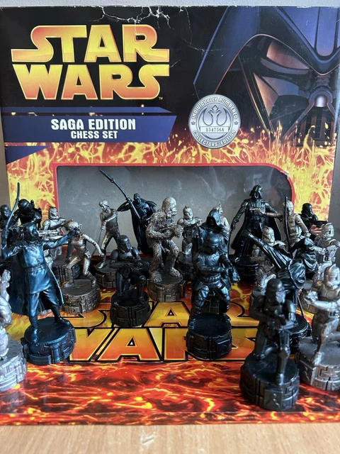 Jeu D'échecs Star Wars Collector 2005 - La Galaxie Sur Un Plateau - Complet