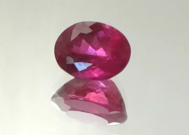 2.24 carat BRAZIL TOP REAL HOT PURPLISH-PINK UNTREATED RUBILLITE TOURMALINE