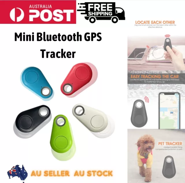 Mini Bluetooth GPS Tracker Key Dog Pet Tag Smart Finder Locator Wallet Alarm