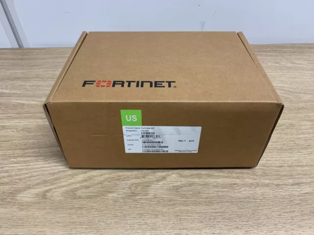 Fortinet FortiGate 60F FG-60F Next-Gen Firewall Protection & Security