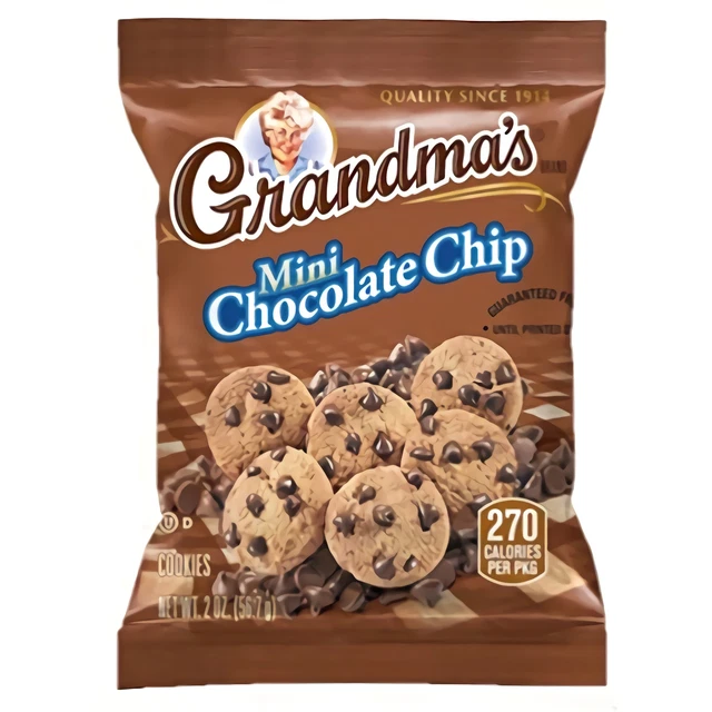 Mini Chocolat Puce Cookies Paquet Valeur Pack Par Grandma's Curated Tribeca Cu