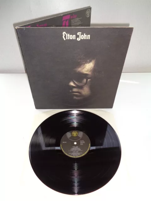 Elton John-2Nd Album...superb! Rare! 1St Uk Trans Red Press N/Mint Vinyl Lp 1970