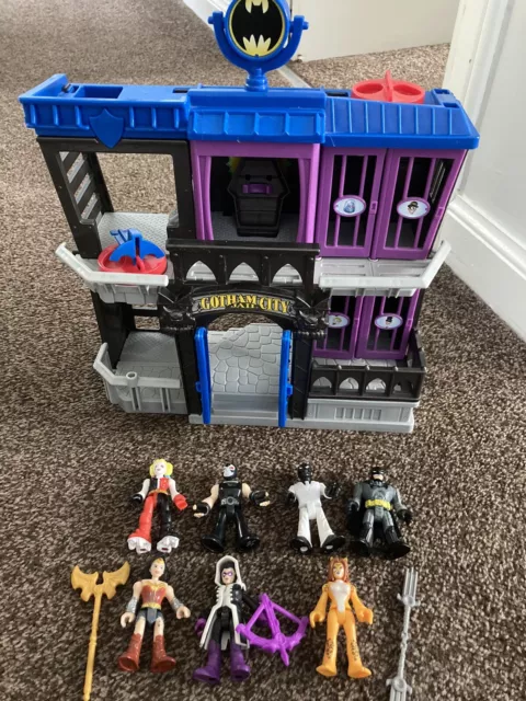 Imaginext DC Batman Gotham City Jail playset with figures