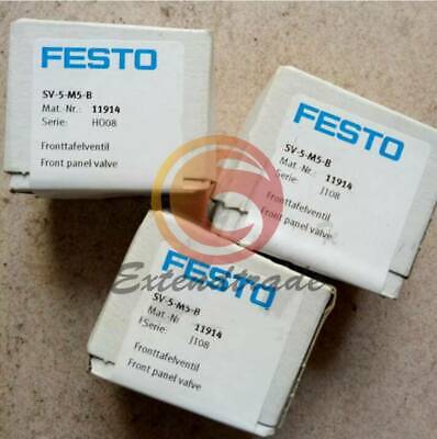 11914 Neuf/Emballage Type:SV-5-M5-B Festo Festo Soupape de Panneau Avant 