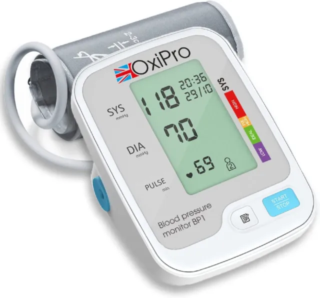 OxiPro BP1 - NHS Supplied Blood Pressure Monitor / BP Machine