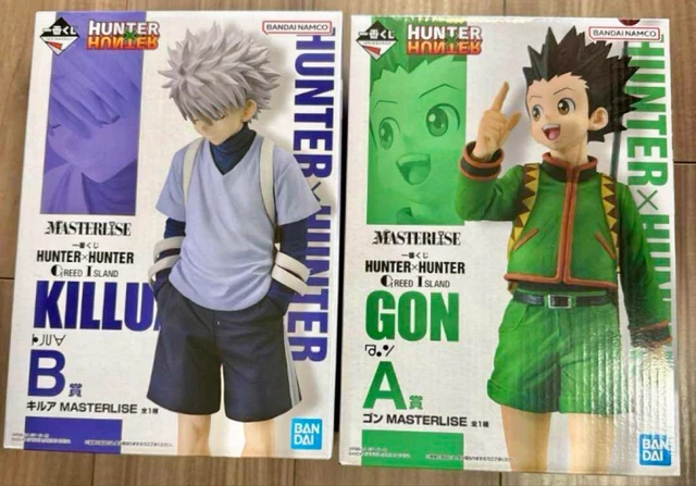 HUNTER×HUNTER GON KILLUA Ichiban Kuji GREED ISLAND Prize A B Figure Set ...
