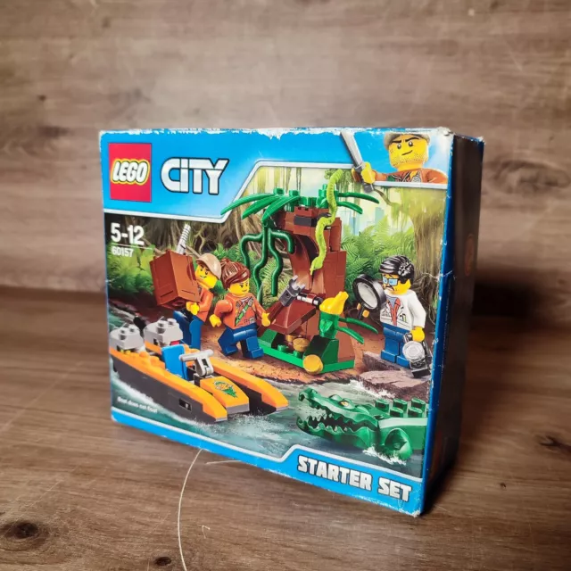 Lego City Set - 60157 - Nuovo - Set Avviamento Foresta / Giungla Esploratori