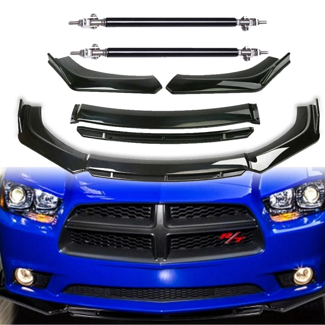 CAR FRONT BUMPER Lip Spoiler Splitter Body Kit For Dodge Charger