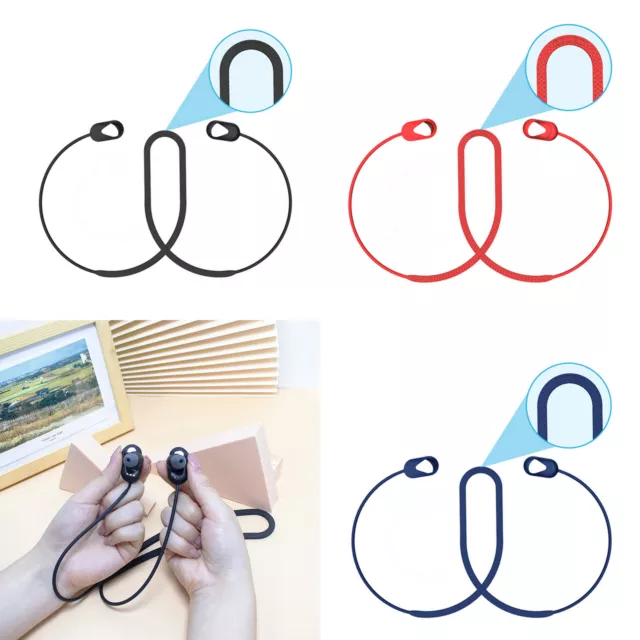 Anti-lost Silicone Earphones Hanging Lanyard for WF-1000XM3 Bluetooth Headset