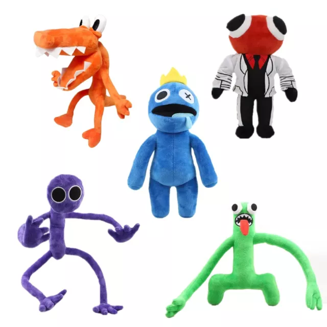 HIGH-QUALITY ROBLOX RAINBOW Friends Green Blue Plush Toys For Children And  $16.06 - PicClick AU