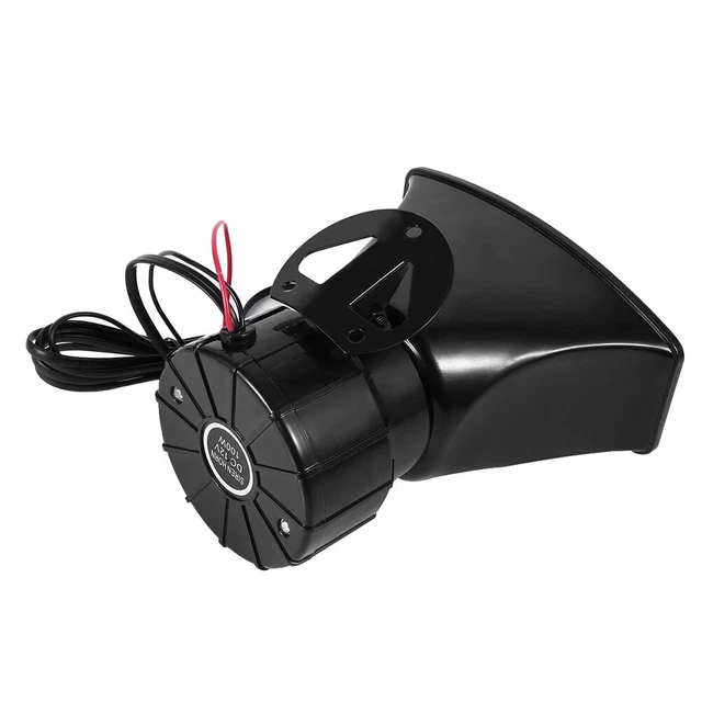 Hot 12V Loud Horn Siren 7 Sounds Horn & Mic PA Speaker System Fit For Car Boat