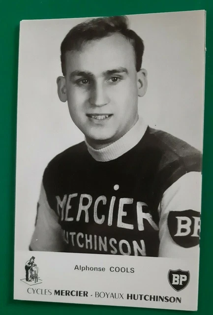 Carte Photo Ancienne Cyclisme - Félix Le Buhotel, Cycles Mercier, Boyaux Hutchinson