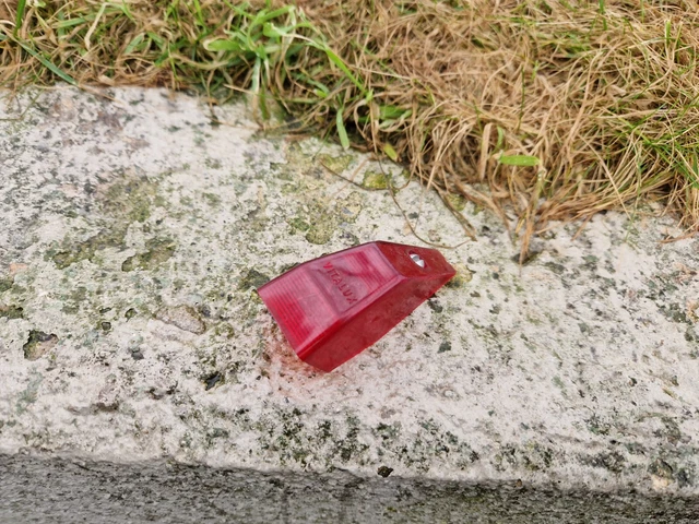 Cabochon de feu de marque Vitalux, pour cyclomoteurs ou vélos anciens, 1950 à 1960