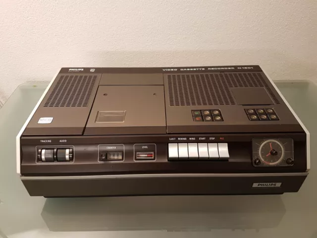 videoregistratore vintage Philips N1501 - tape SVC recorder