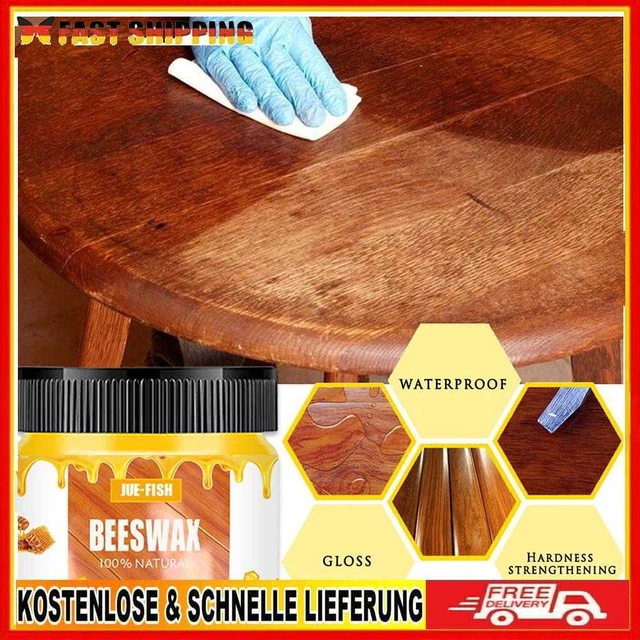 Condimento natural refinado cera de abejas muebles de madera de piso esmalte cera de abejas