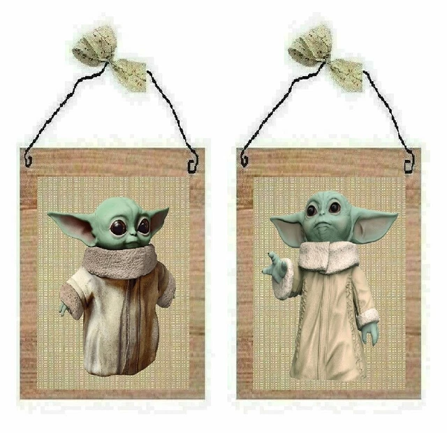 BABY YODA PICTURES Star Wars Kids Bedroom Wall Hangings Home Deco