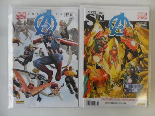 Marvel Now! - Panini Comics - Avengers - Original Sin - Nr. 1-22 - Zustand: 1/1-