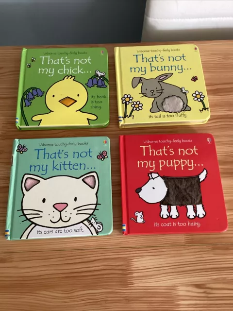 That’s Not My Book Bundle Chick,kitten,bunny,puppy Sensory