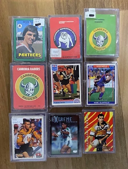 Various Old Rugby League Card Base Full Set Sets Scanlens Stimorol Regina