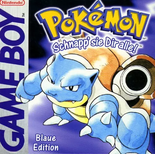 Nintendo GameBoy Spiel - Pokemon Blaue Edition DEUTSCH Modul mit Anl.