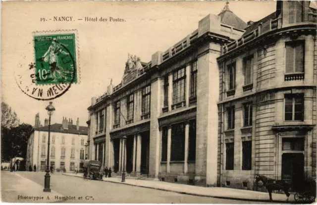 CPA NANCY Hotel des Potstes MURTHE and MOSELLE (101911)