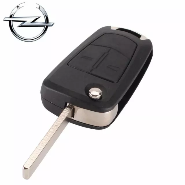 Guscio Cover 2 Tast Telecomando Compatibile X Opel Zafira Logo Spedizione Rapida