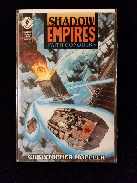 SHADOW EMPIRES: FAITH CONQUERS Comic #3 (Oct 1994, Dark Horse) 8.0 VF
