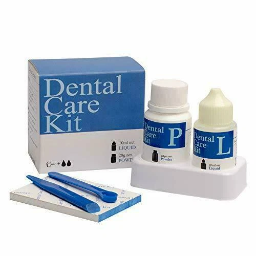 Mastermedi Zinc Oxide Eugenol Cement Dental Care Kit Glue For Crowns &