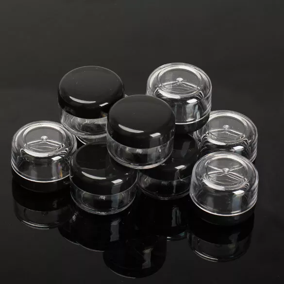 10PCS Cosmetic Empty Jar Houseables 5g/ml Eyeshadow Cream Lip Balm Container