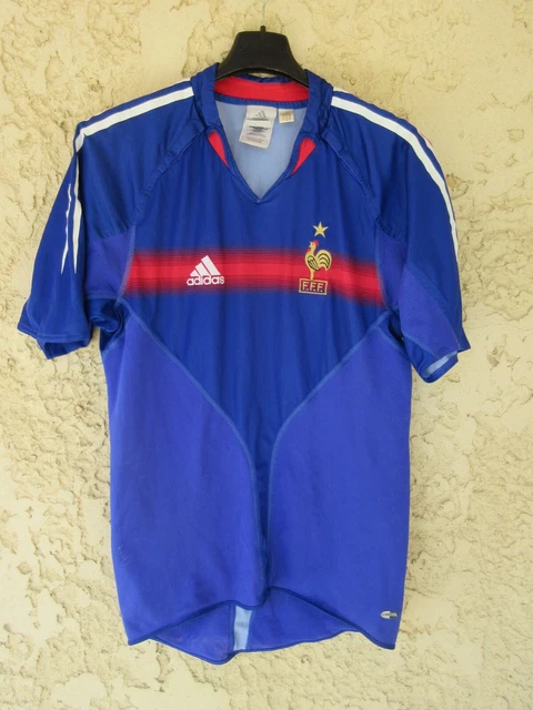 Maillot France Euro 84 Vintage : Kopa Heurtefeu, Manches Longues, Taille S