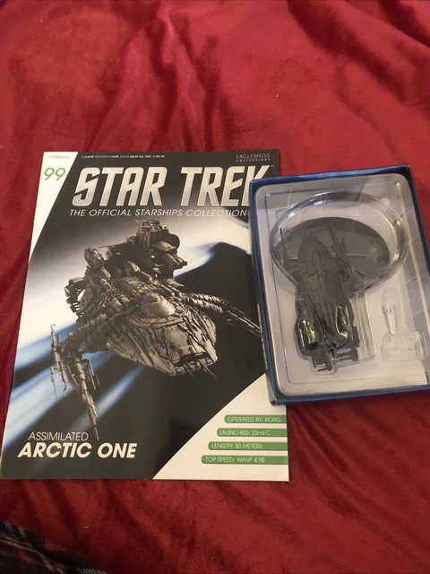 Star Trek Eaglemoss Official Starships Collection 99 Assimilated Arctic One