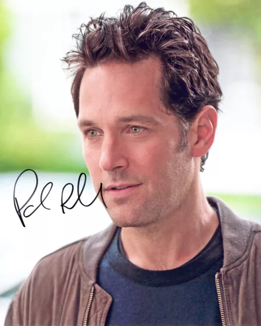 10x8 Photo Personally Autographed by Paul Rudd & COA