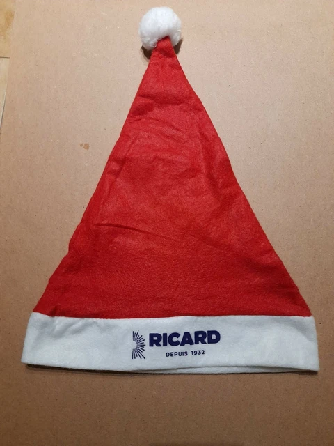 Lot Collection Ricard – Bonnet De Noël Avec Pichet, Verre Et Bouteille, édition Rare