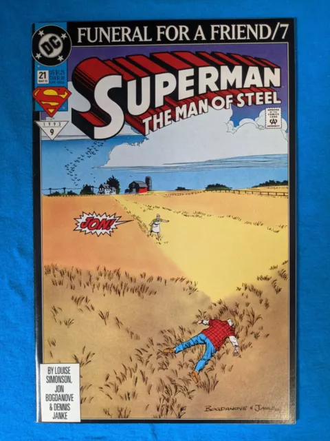 SUPERMAN: The Man of Steel, Issue #21 - VF/NM (9.0) DC comics 1993