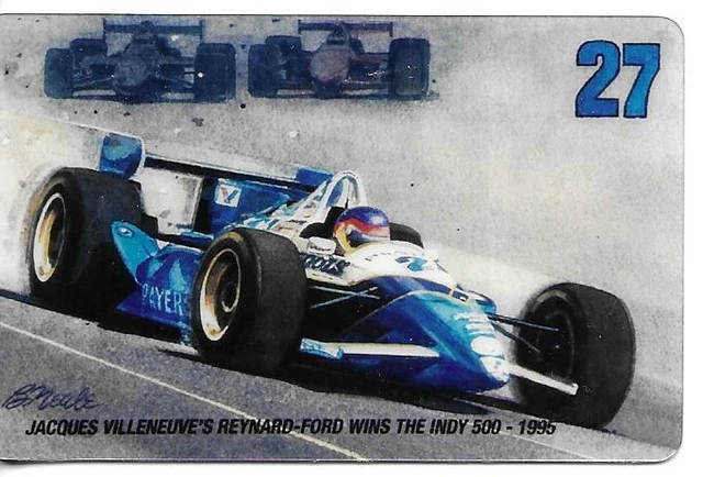 Rare / Carte Telephonique - Jacques Villeneuve F1 Formule 1 Grand Prix Phonecard