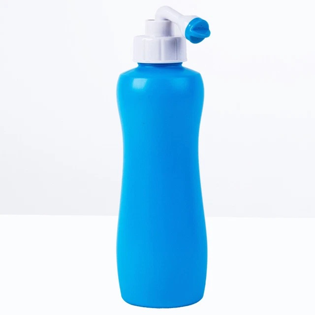400 ml botella bidé pulverizador portátil bidé azul mujer embarazada