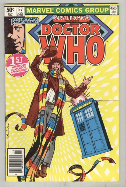 Marvel Premiere #57 December 1980 FN- Doctor Who begins