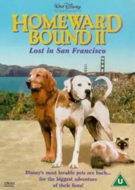 Homeward Bound 2: Lost in San Francisco Michael J. Fox 2001 DVD Top-quality